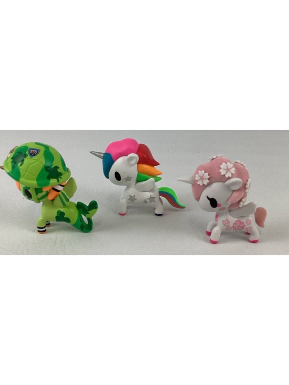 Tokidoki Unicorno Prisma Hanako Mermicorno Camo Vinyl Figure Bundle Toy Lot - Picture 4 of 7